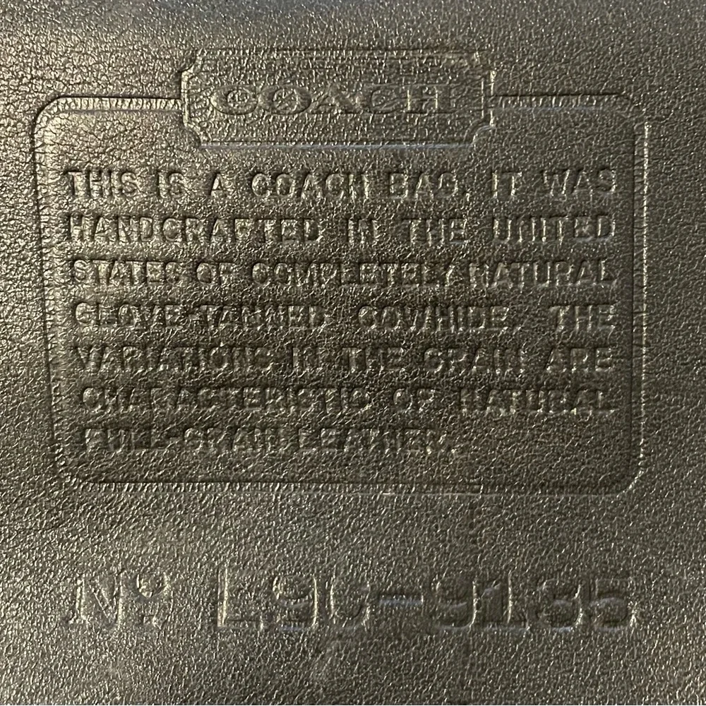Vintage Coach Slim Hippie Flap Satchel - Picture 4 of 6